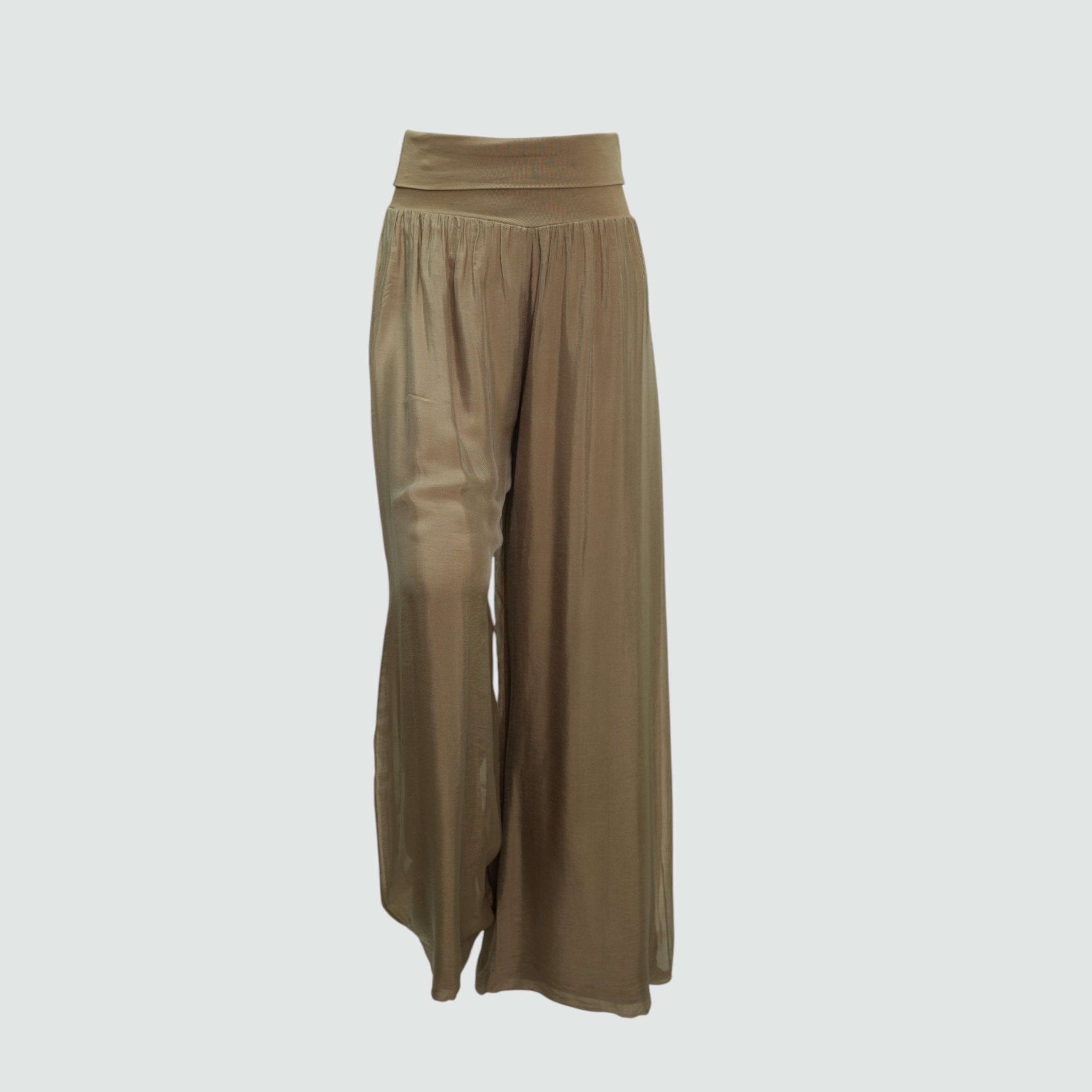 Leora Silk puffball Hem Floaty Trousers size 10-16 - Image 23