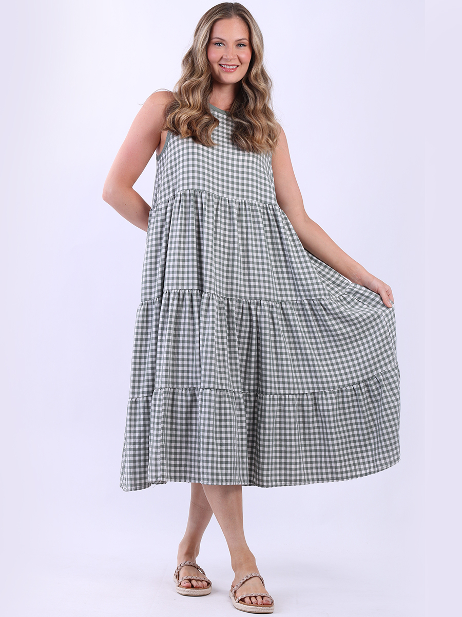 Kansas A line Tiered Dress size 10–16 - Image 4