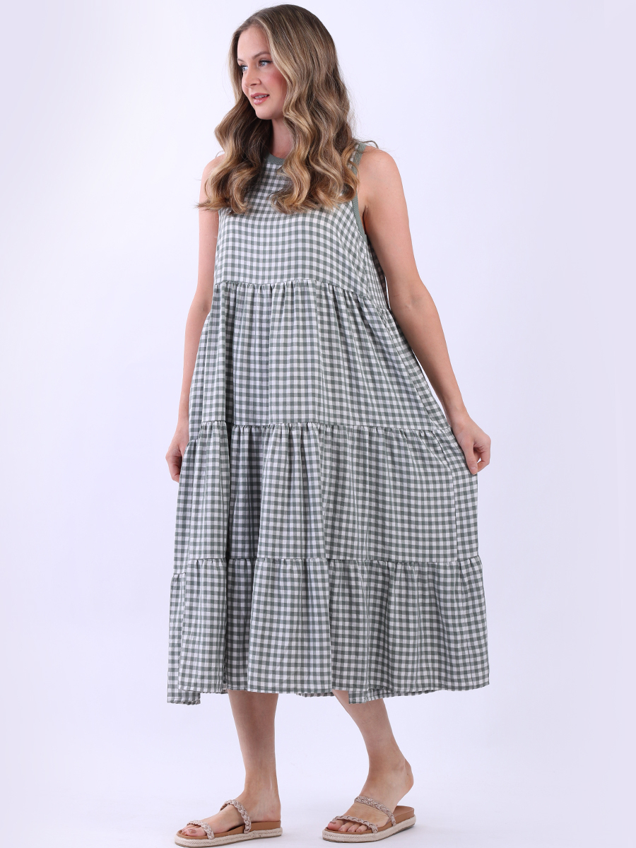 Kansas A line Tiered Dress size 10–16 - Image 5