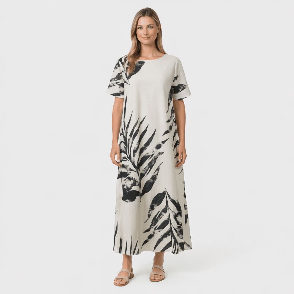 Cumanta -linen dress - 16-18 - Image 10