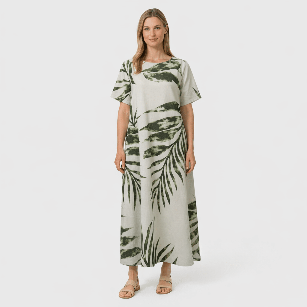 Cumanta -linen dress - 16-18 - Image 3