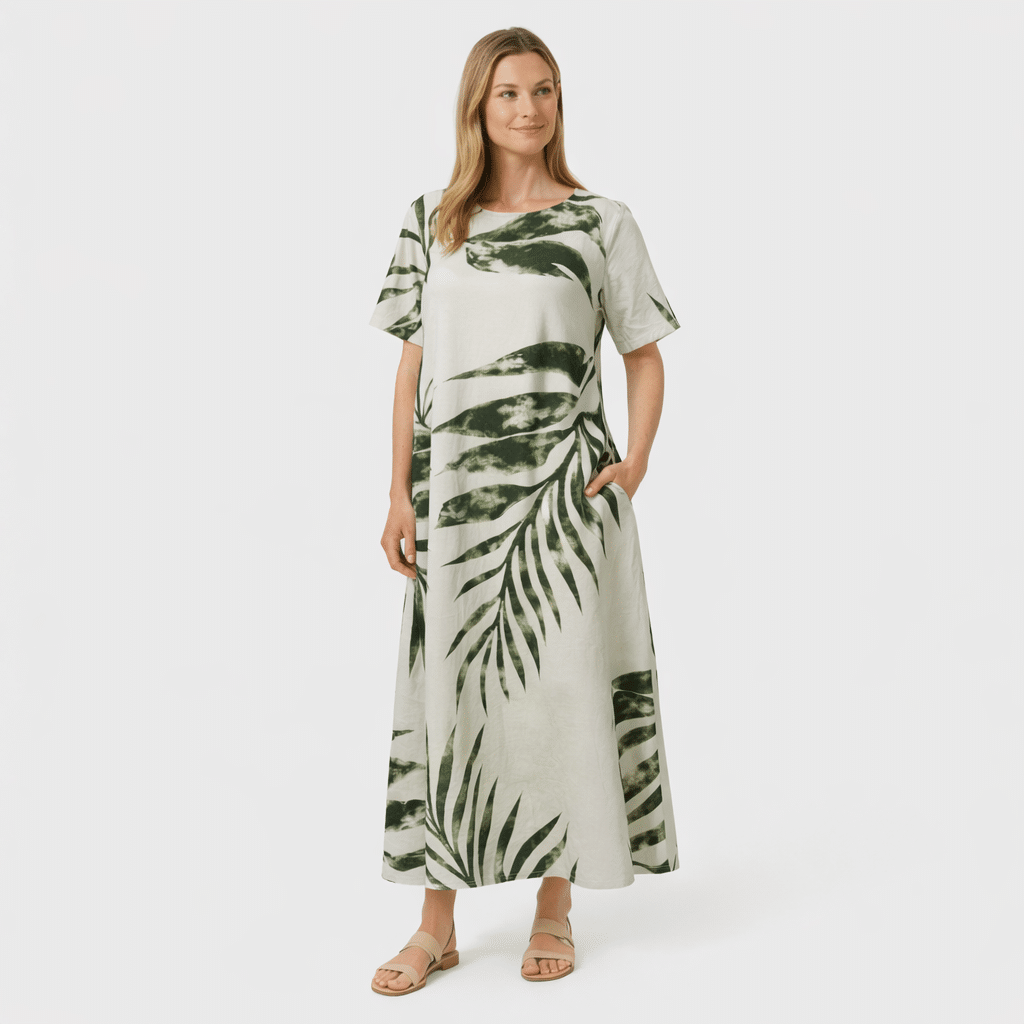 Cumanta -linen dress - 16-18 - Image 4