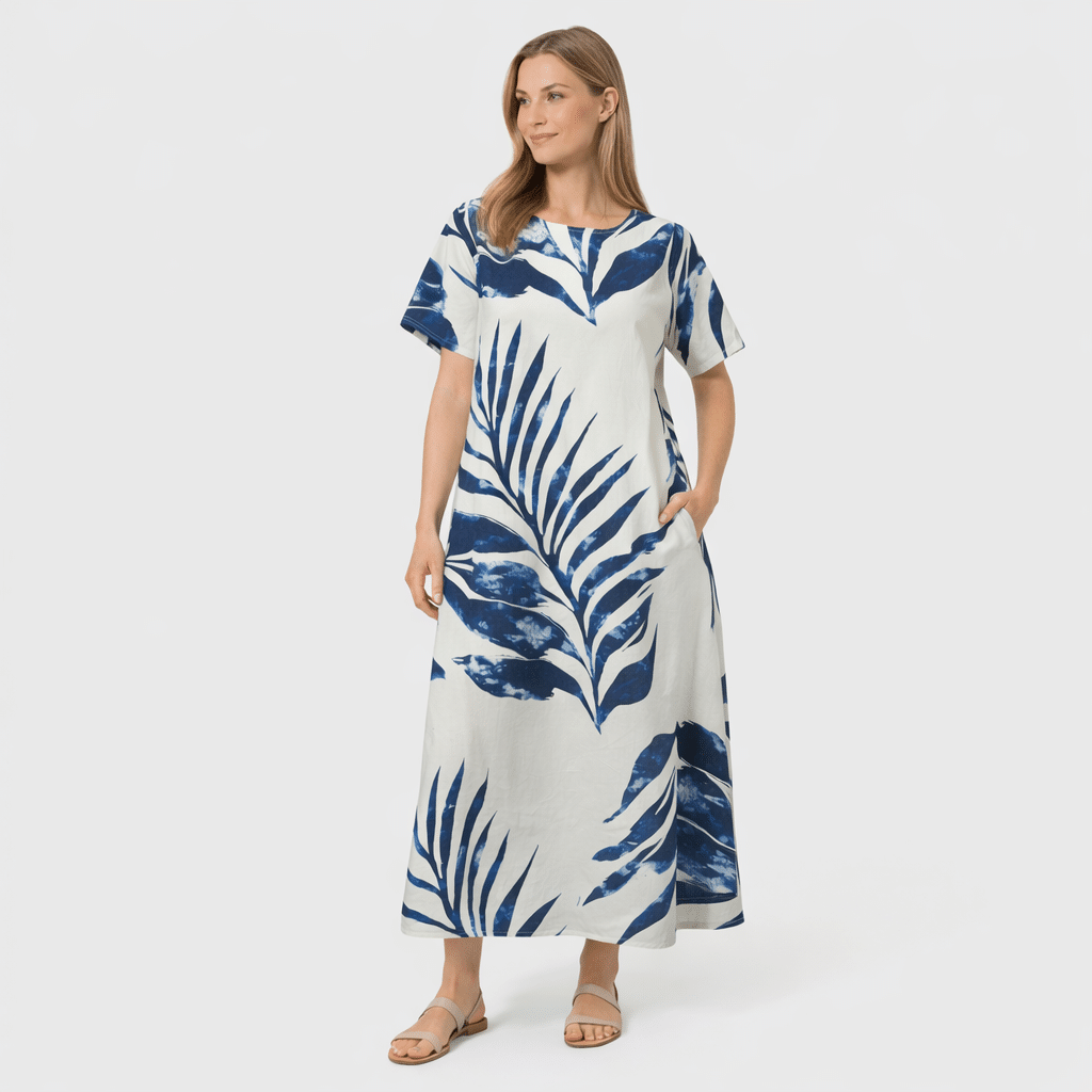 Cumanta -linen dress - 16-18 - Image 6