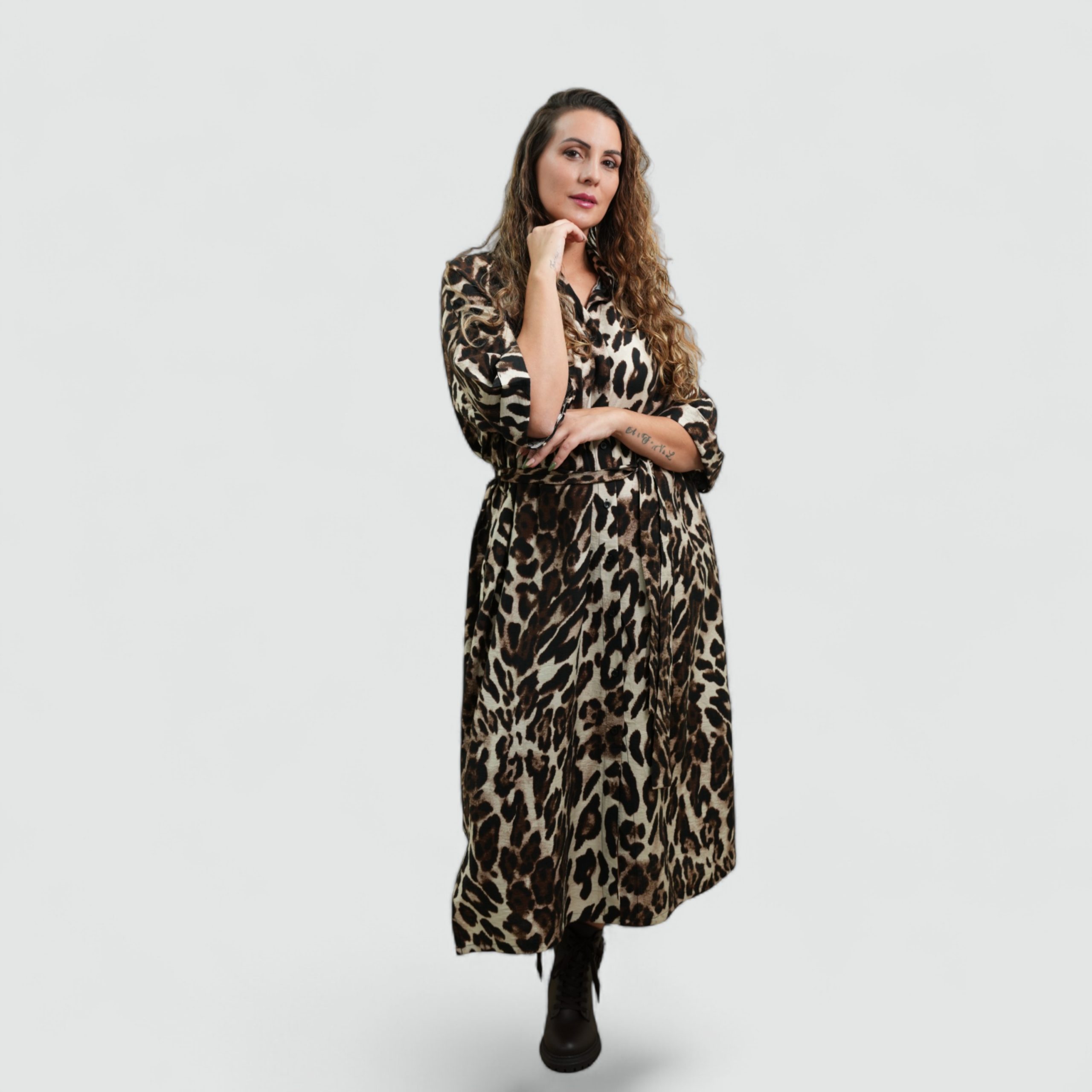 Clarissa Animal Print Dress size 12-22