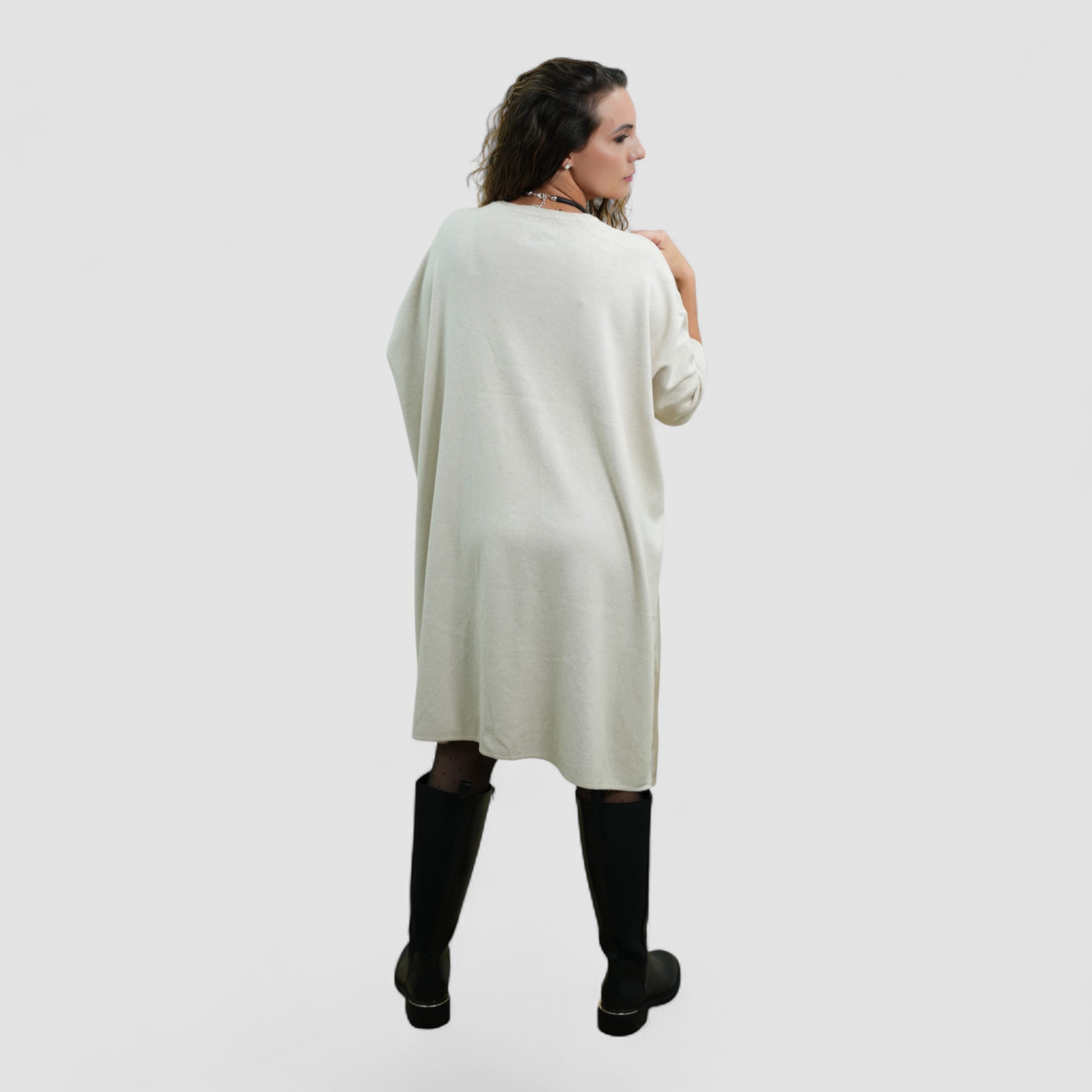 Genevieve Lagenlook Oversized Dress12-20 - Image 4