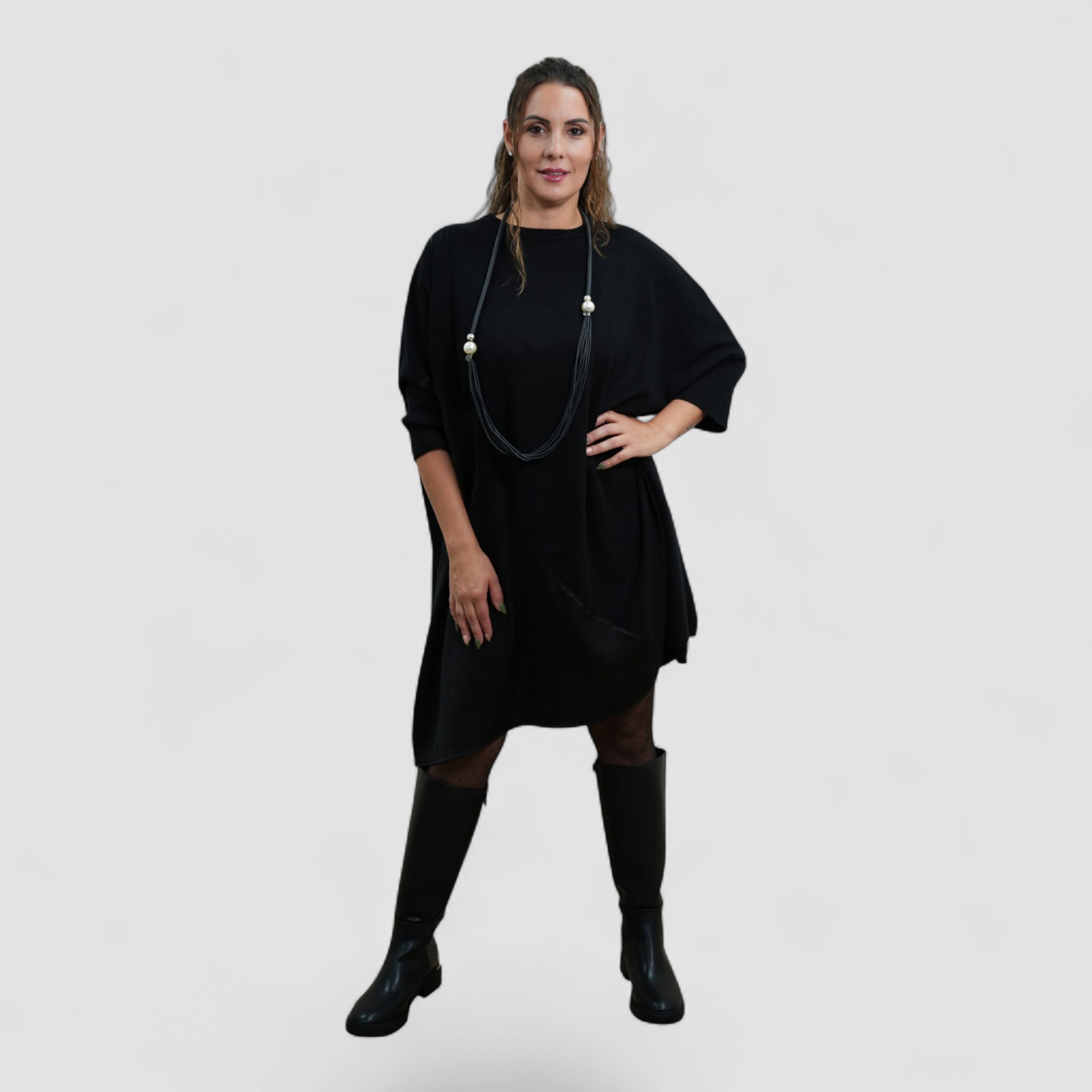 Genevieve Lagenlook Oversized Dress12-20 - Image 5