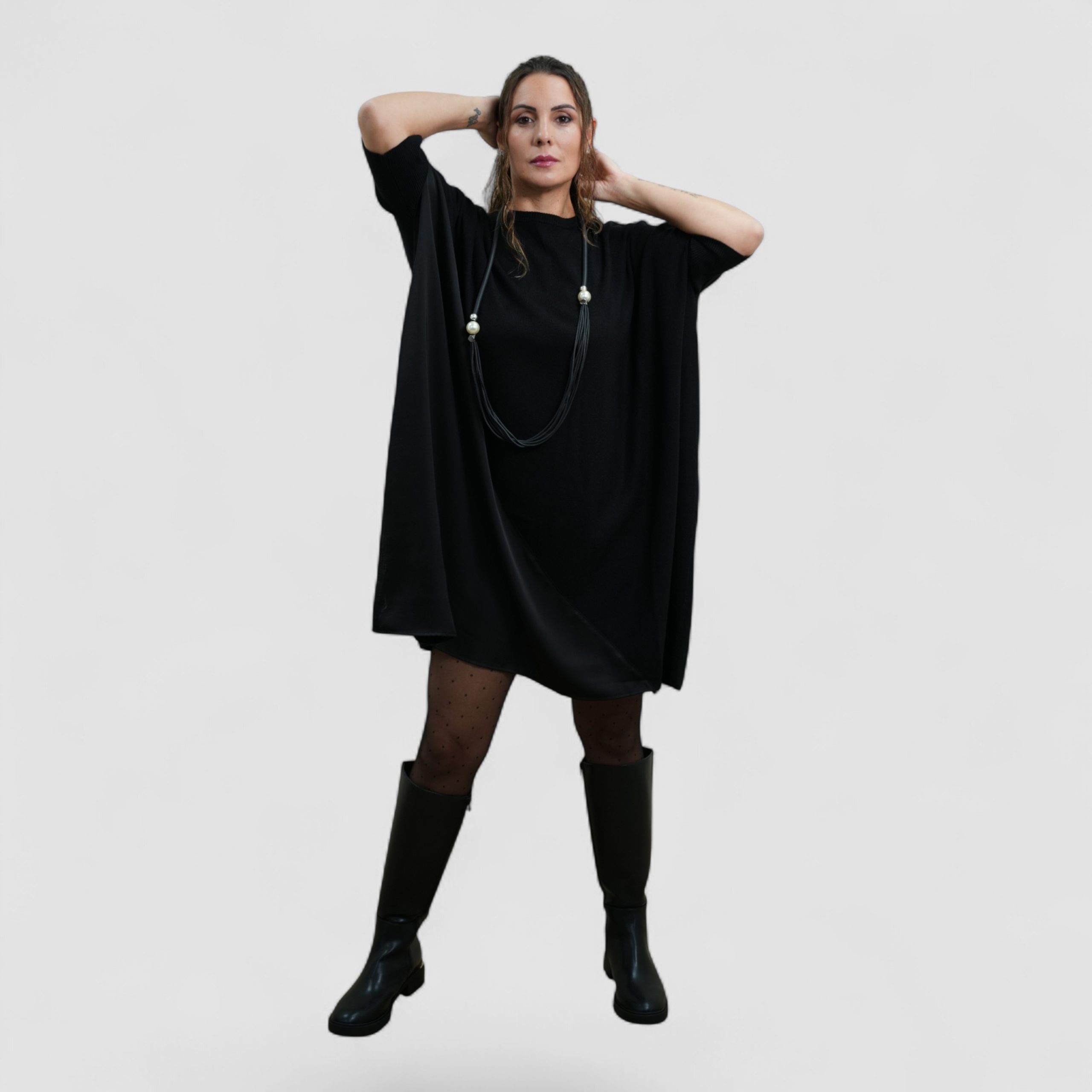 Genevieve Lagenlook Oversized Dress12-20 - Image 6