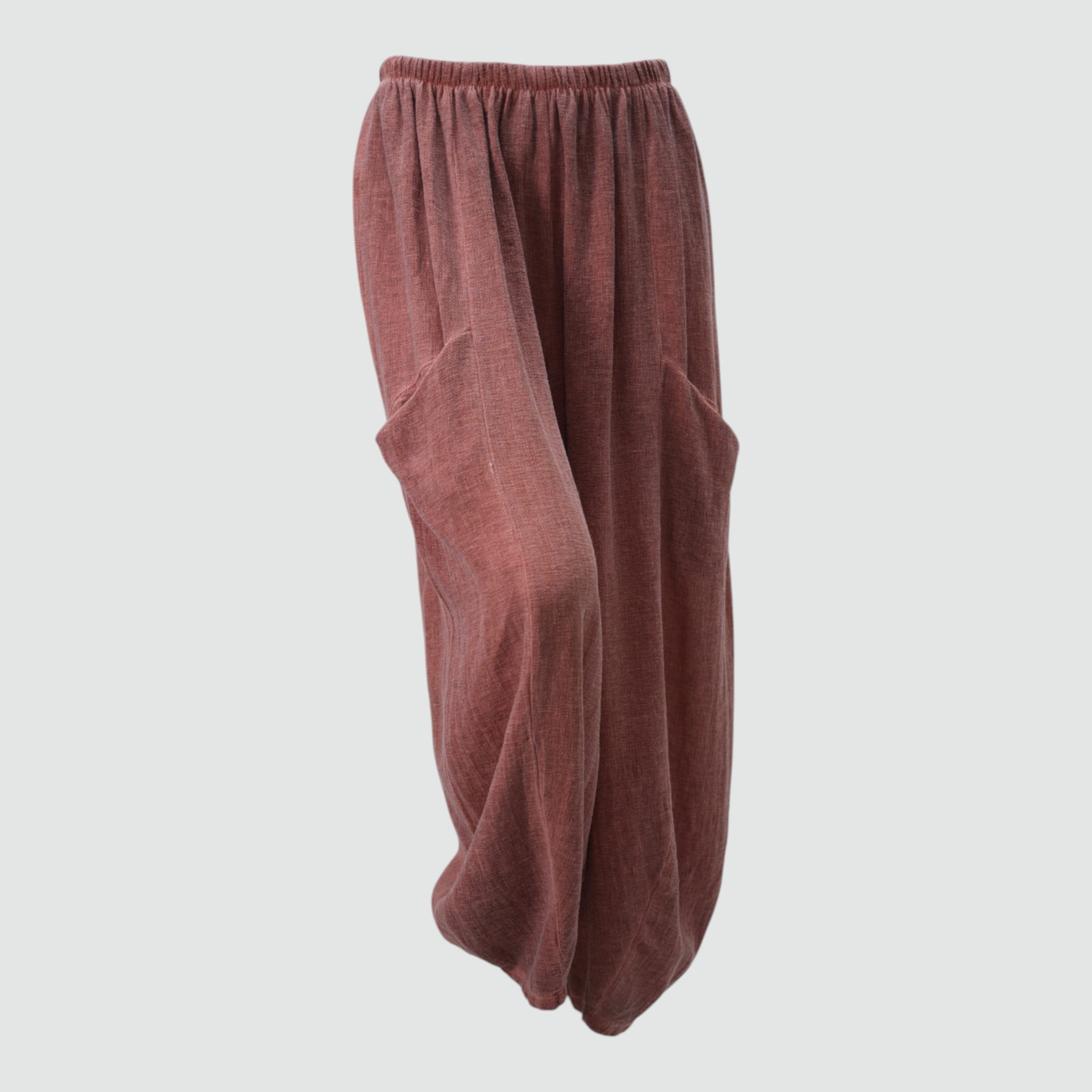 Delta Linen Mix Cocoon/Barrel Style Trousers 10-16 Sea Salt Collection - Image 14