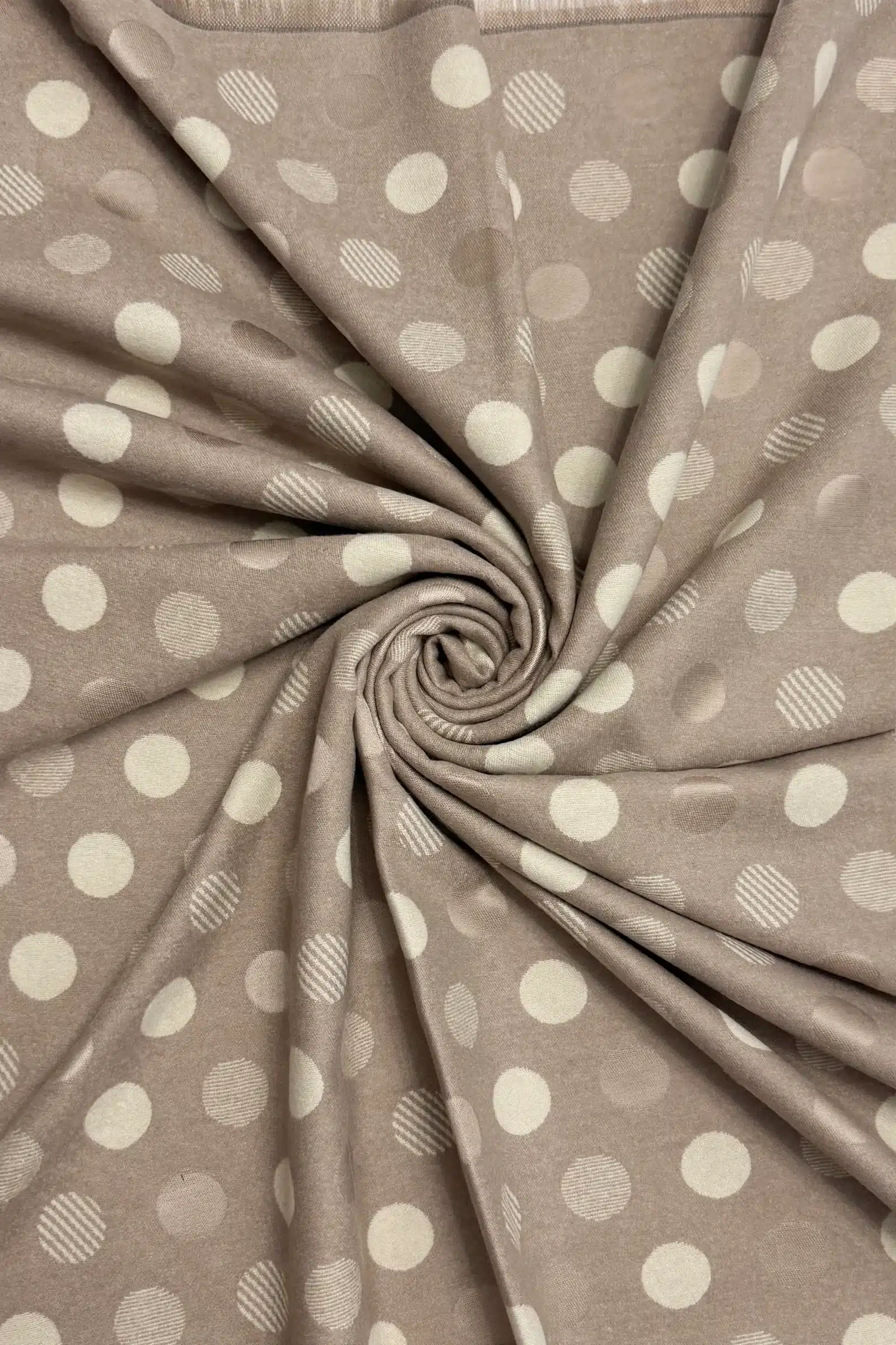 Kitty Luxury Polka Dot Reversible Scarf - Image 6