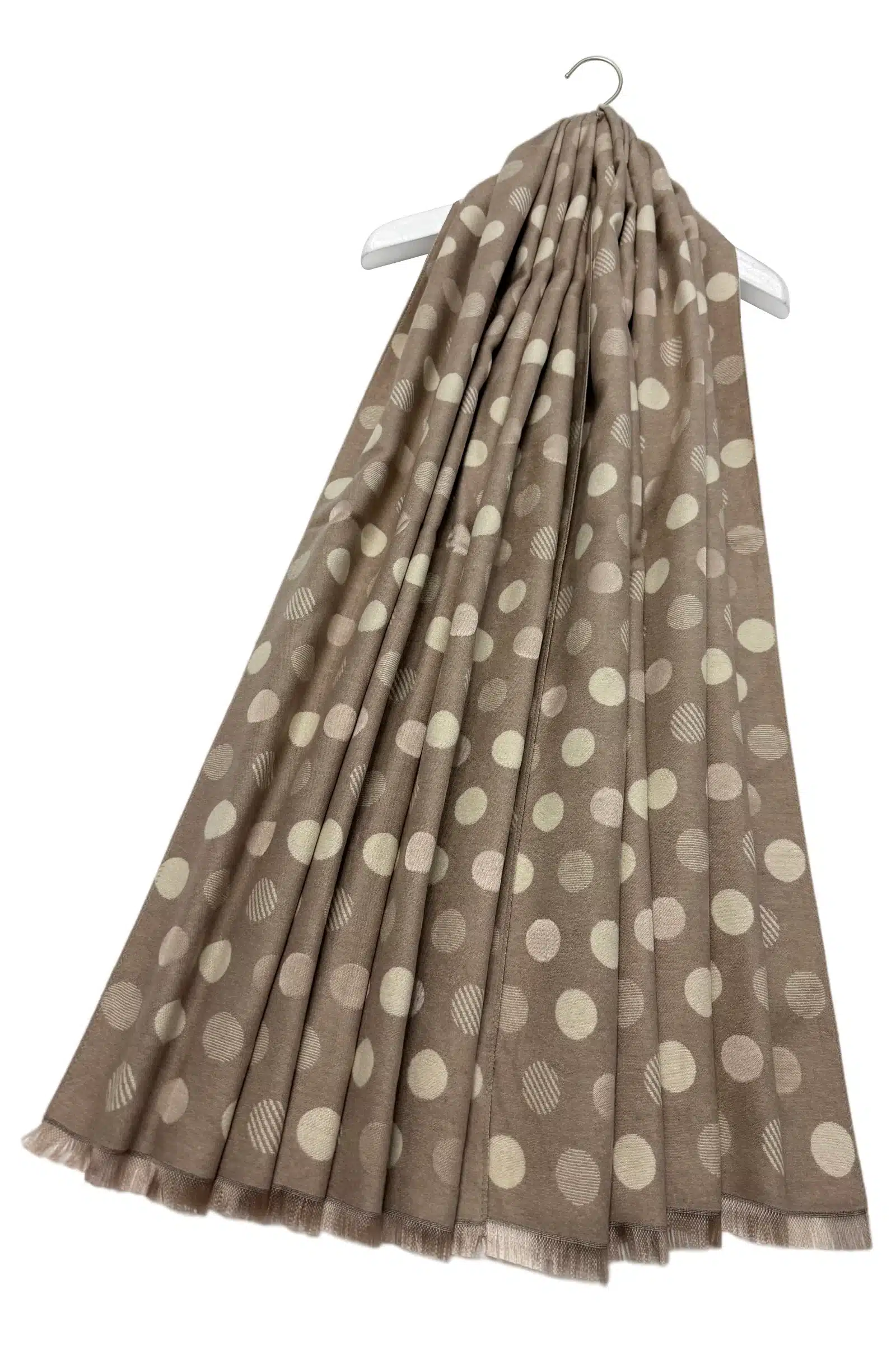 Kitty Luxury Polka Dot Reversible Scarf - Image 7