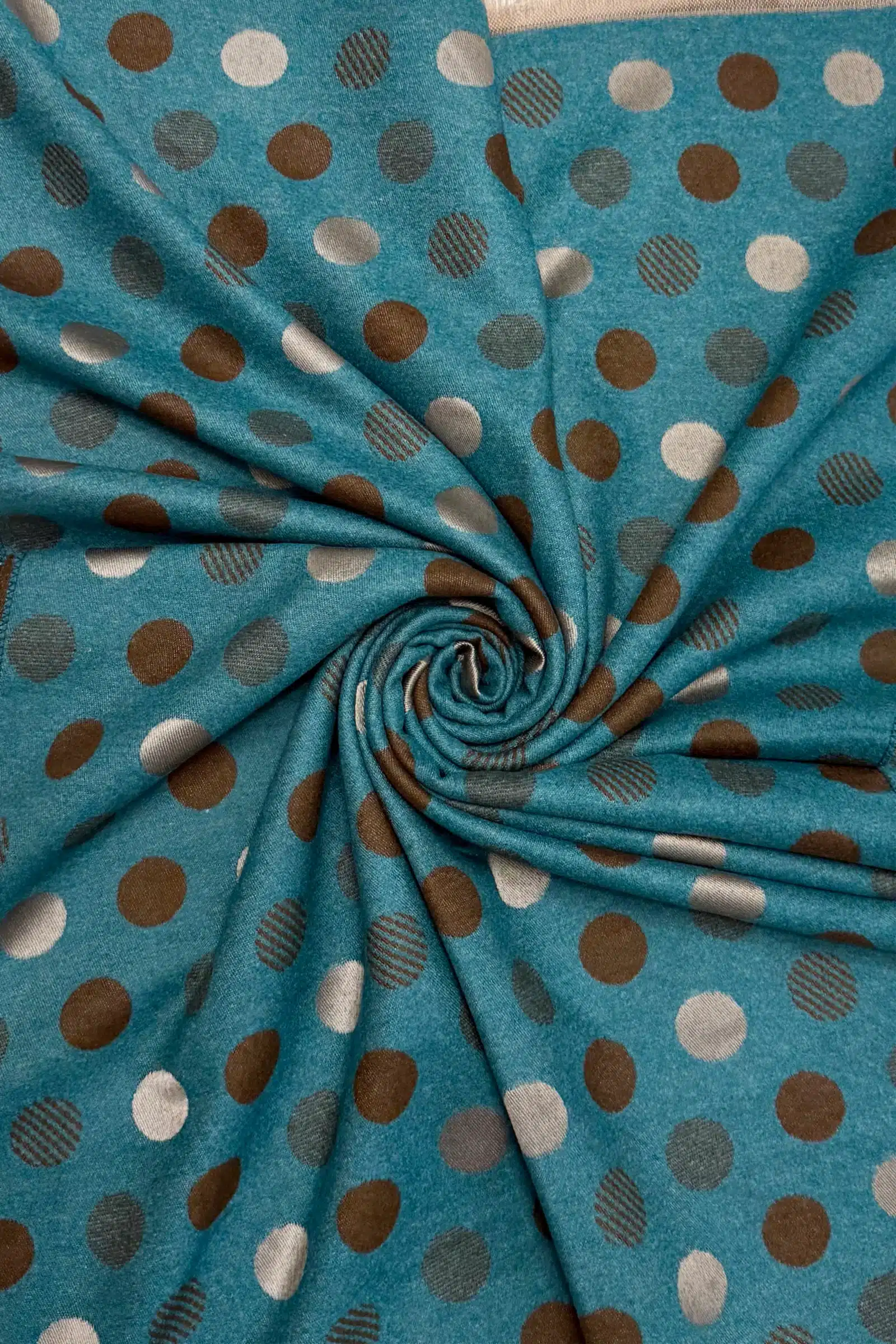 Kitty Luxury Polka Dot Reversible Scarf - Image 14