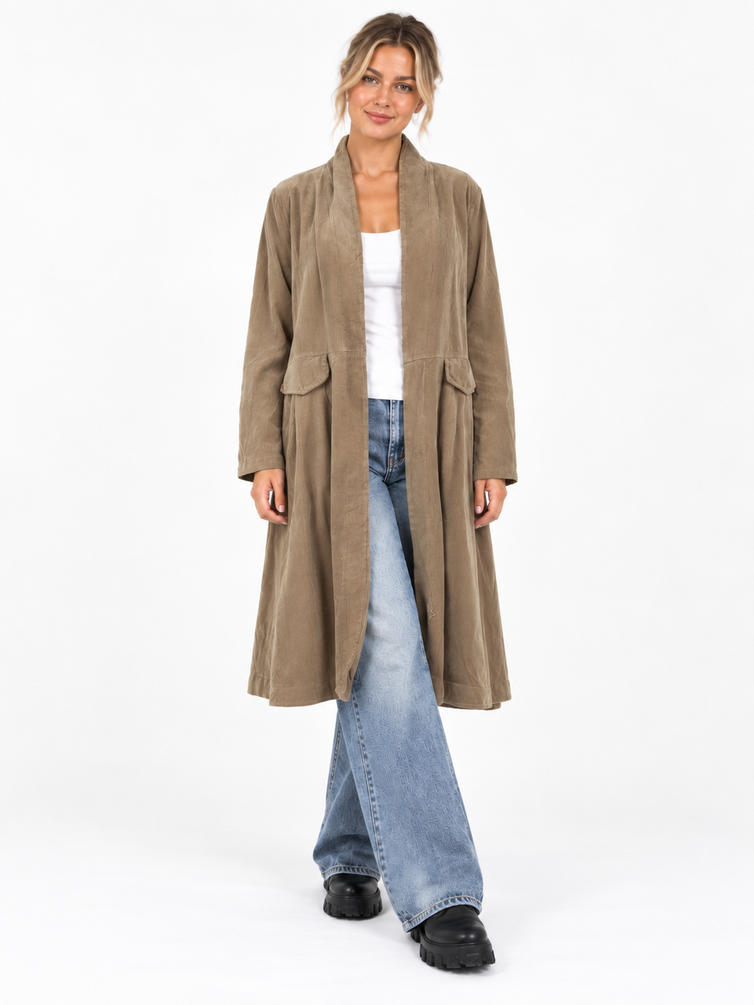 Jairo 3/4 Corduroy jacket/Coat size 12-16 - Image 5
