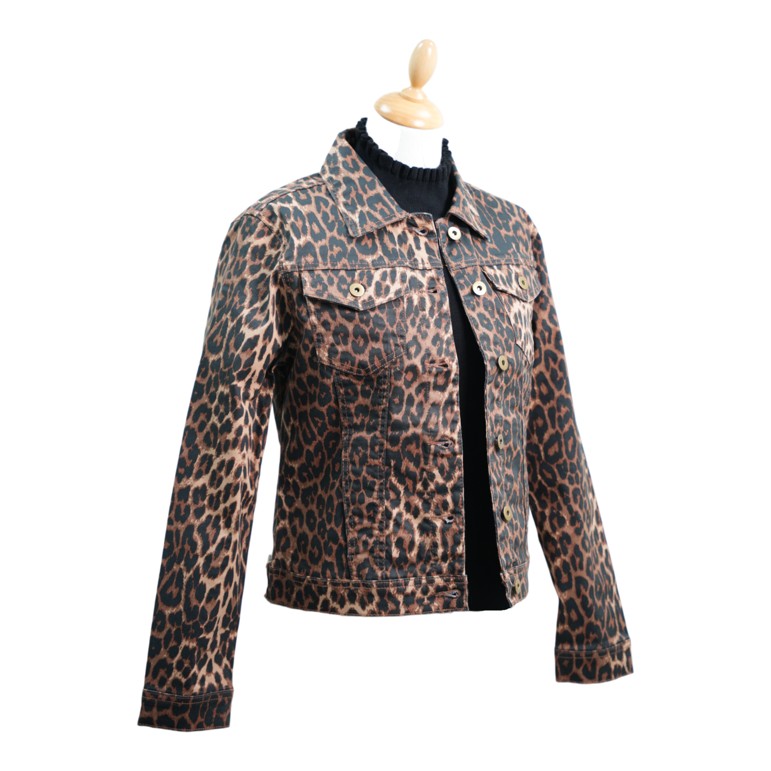 Tonnio Leopard Print Jacket Size UK 10,12,14,16 - Image 8