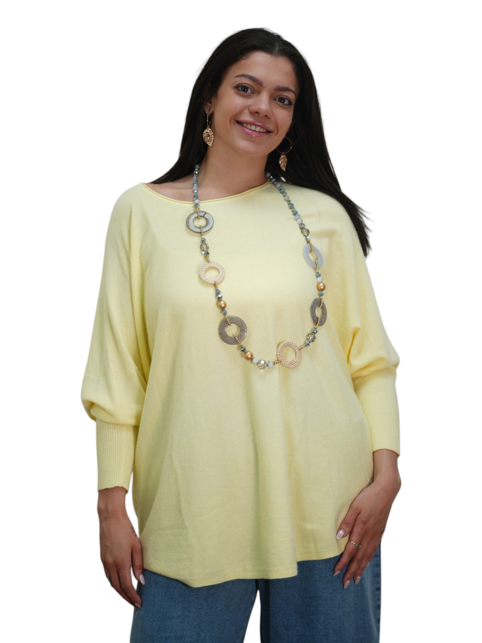 Milan Batwing Oversized Sweater size 14-22 - Image 15