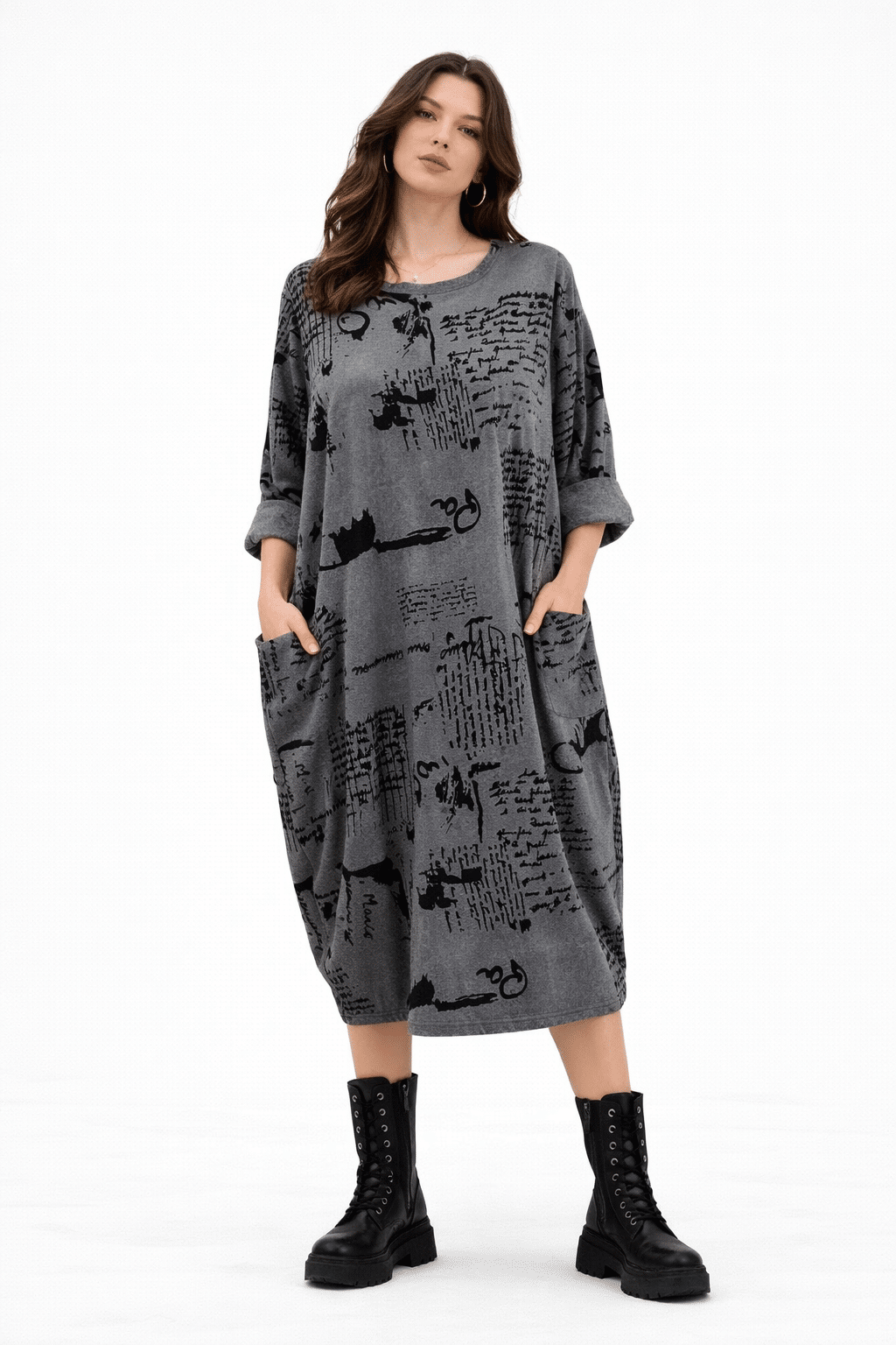 Treviso Lagenlook Balloon Dress size 14-18 - Image 7