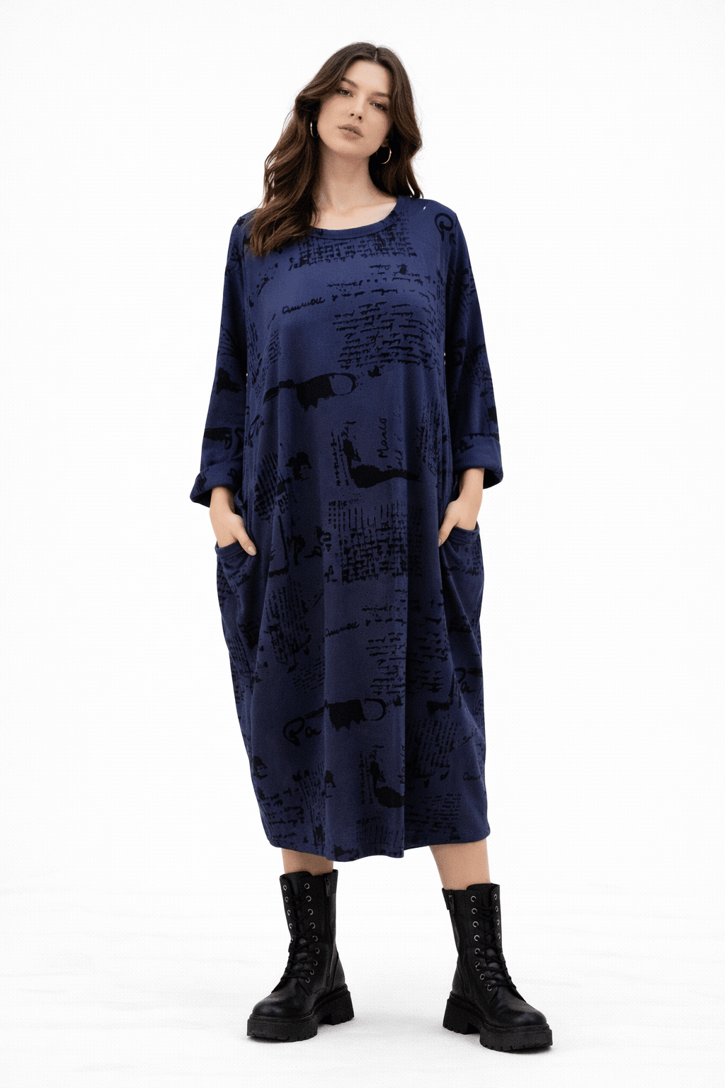 Treviso Lagenlook Balloon Dress size 14-18 - Image 3