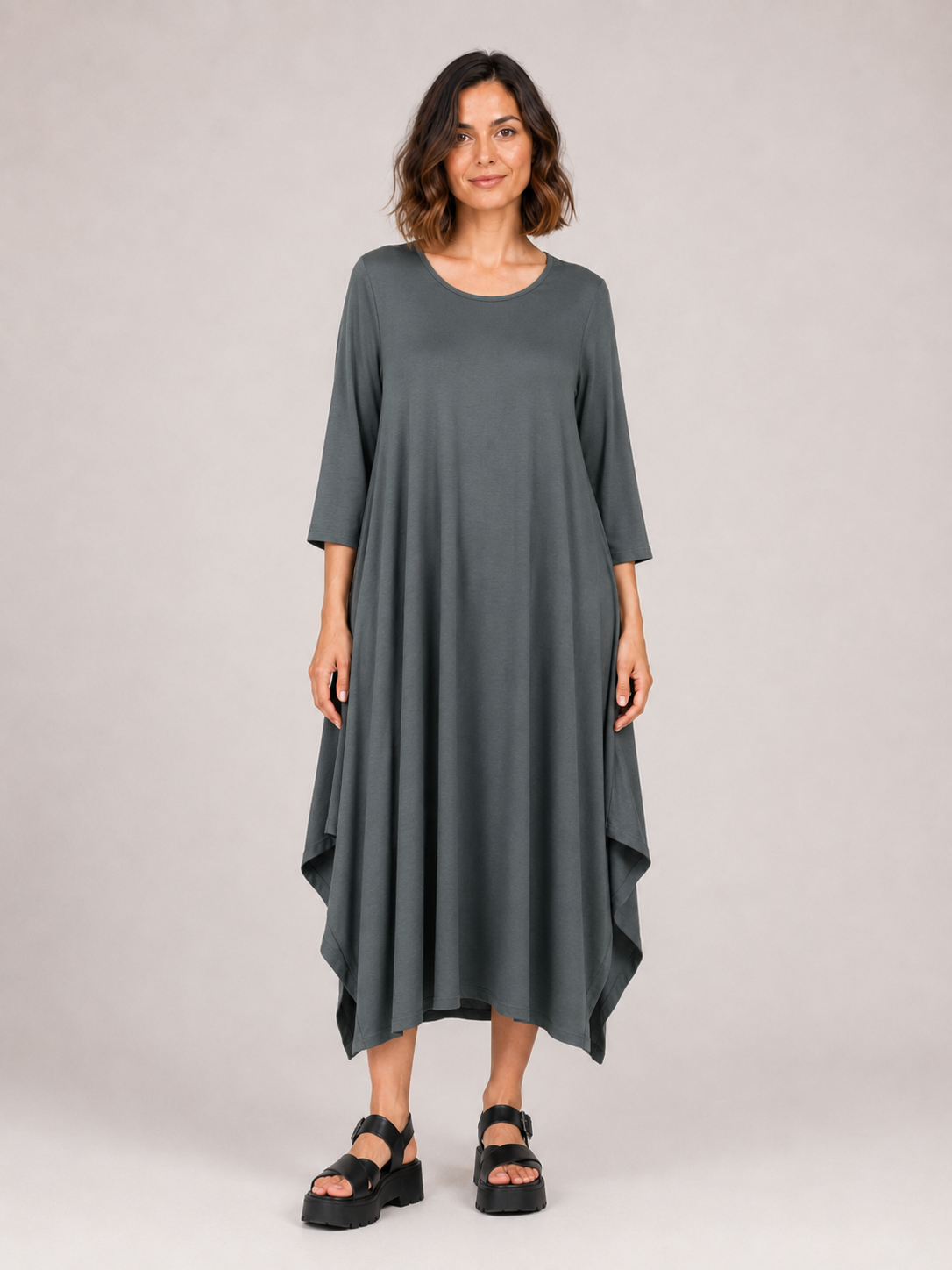 Monaco Lagenlook Stretchy Dress size 12-18 - Image 13
