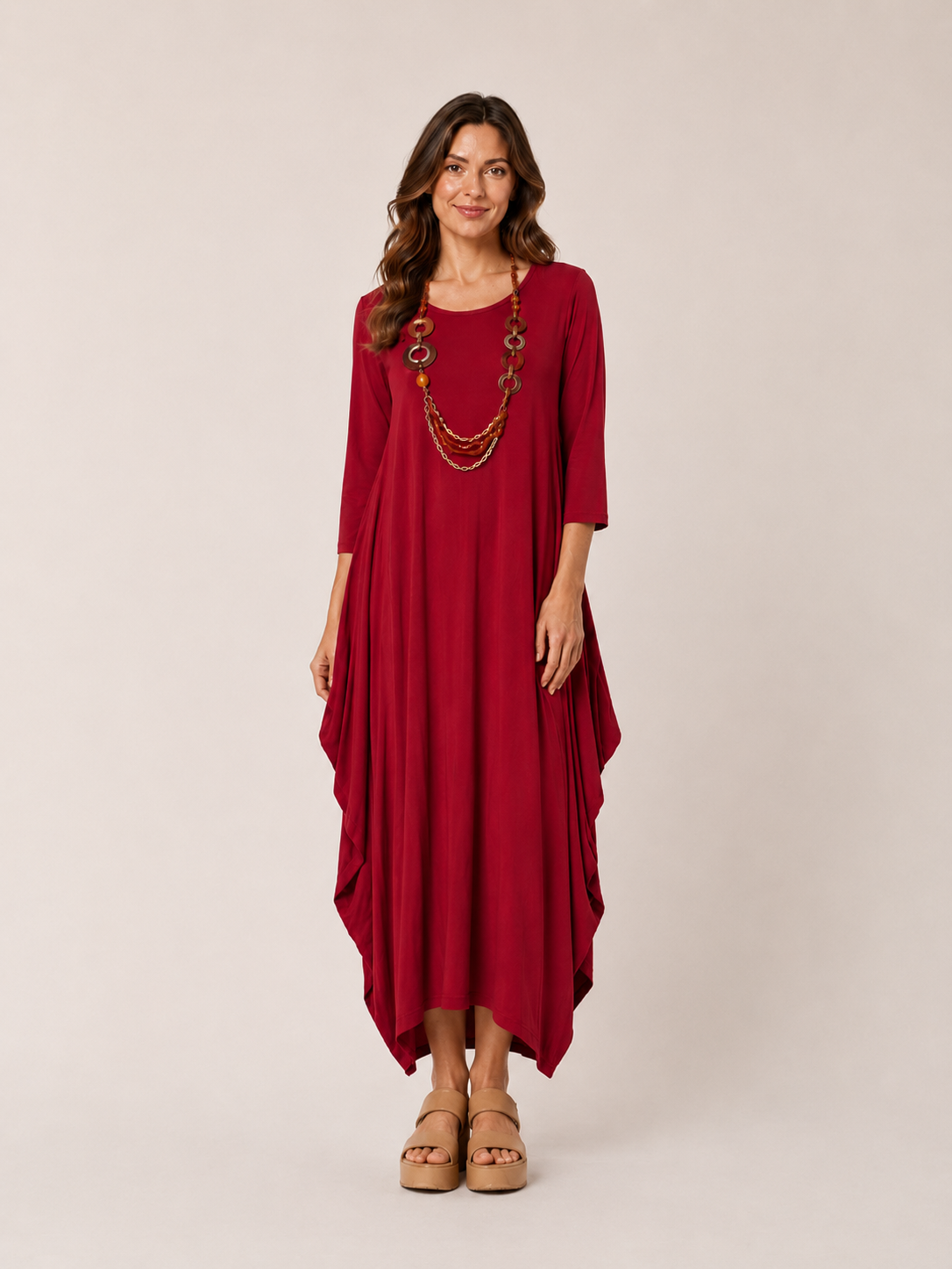 Monaco Lagenlook Stretchy Dress size 12-18 - Image 10