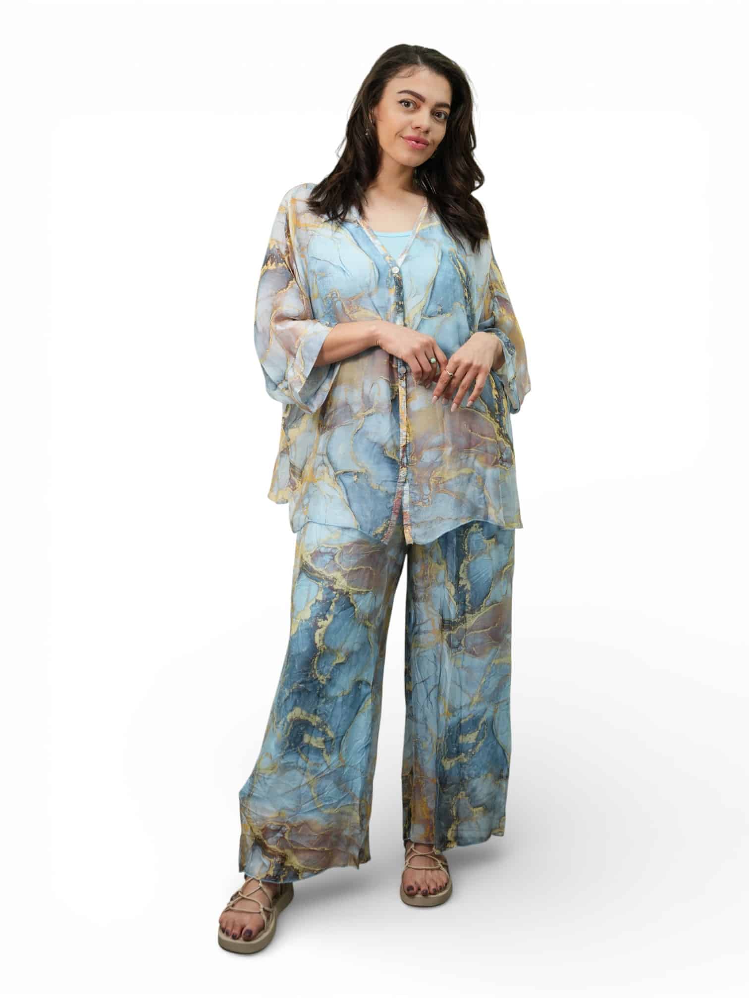 Manacor 2 piece silk mix set 14-20 - Image 3