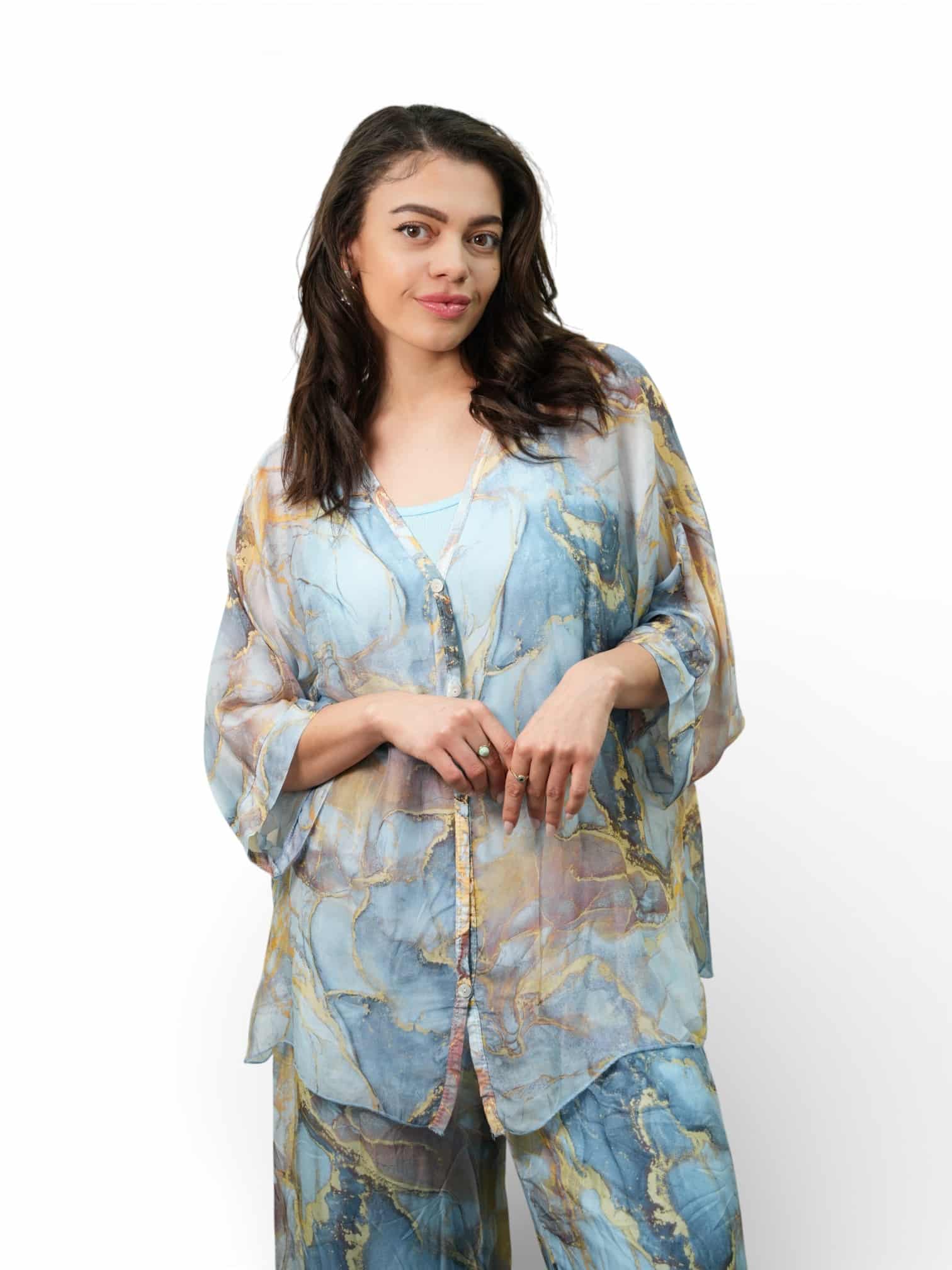 Manacor 2 piece silk mix set 14-20 - Image 2
