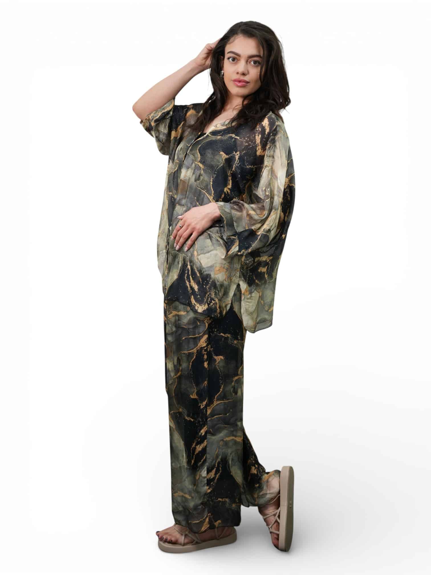 Manacor 2 piece silk mix set 14-20 - Image 10
