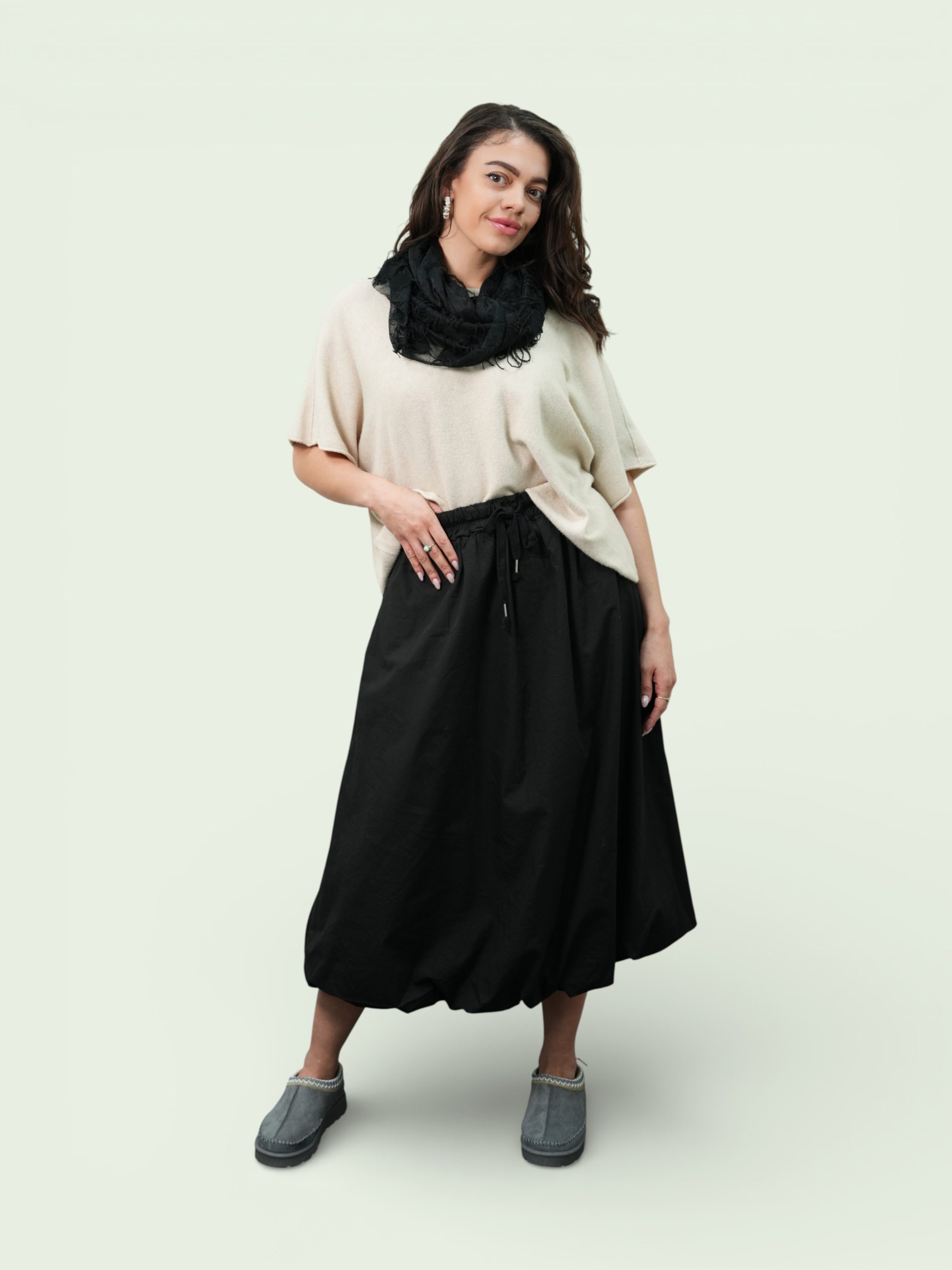 Brinie Soft cotton Poplin Puff Ball Skirt 12-16 - Image 2