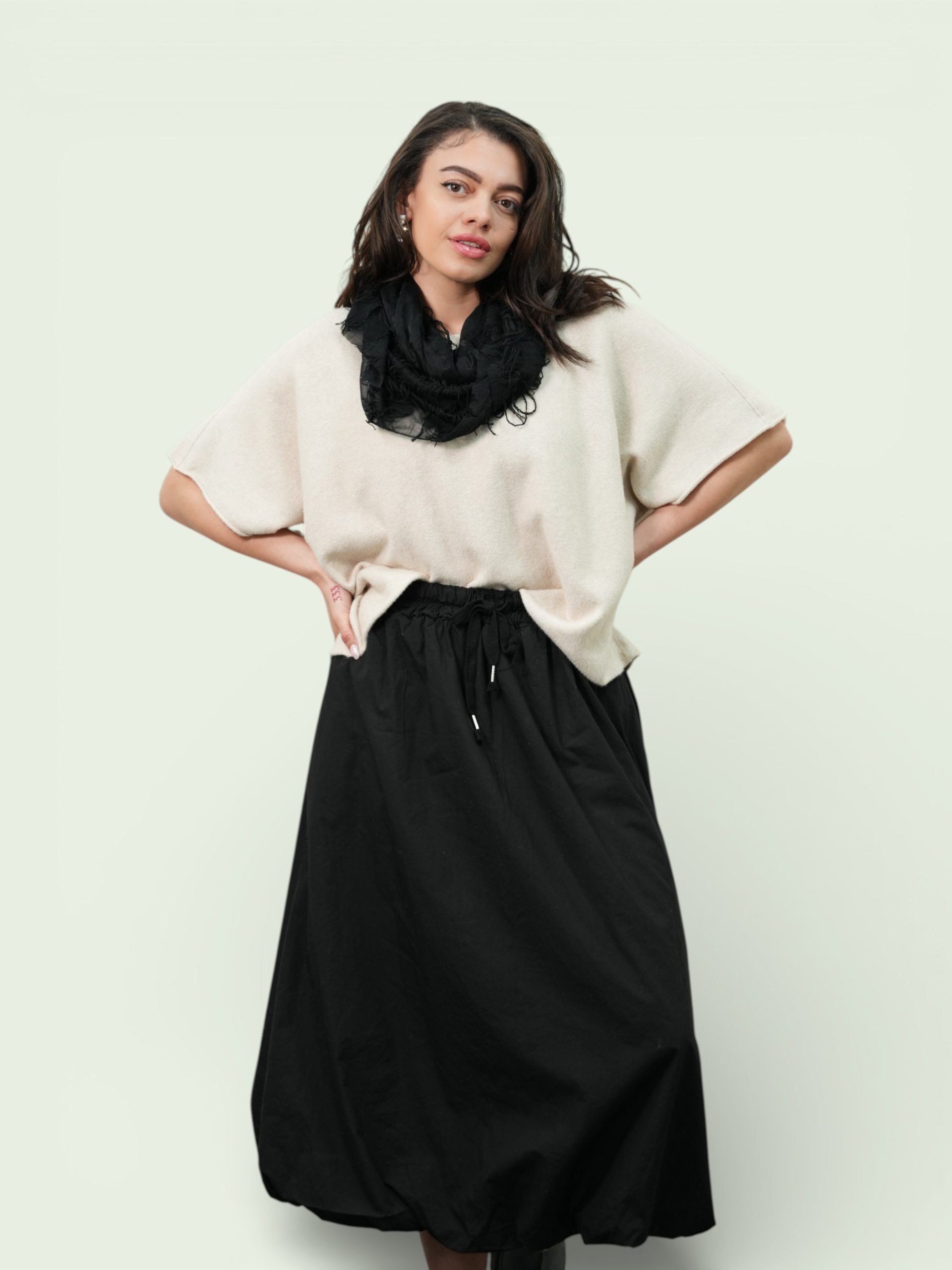 Brinie Soft cotton Poplin Puff Ball Skirt 12-16 - Image 3