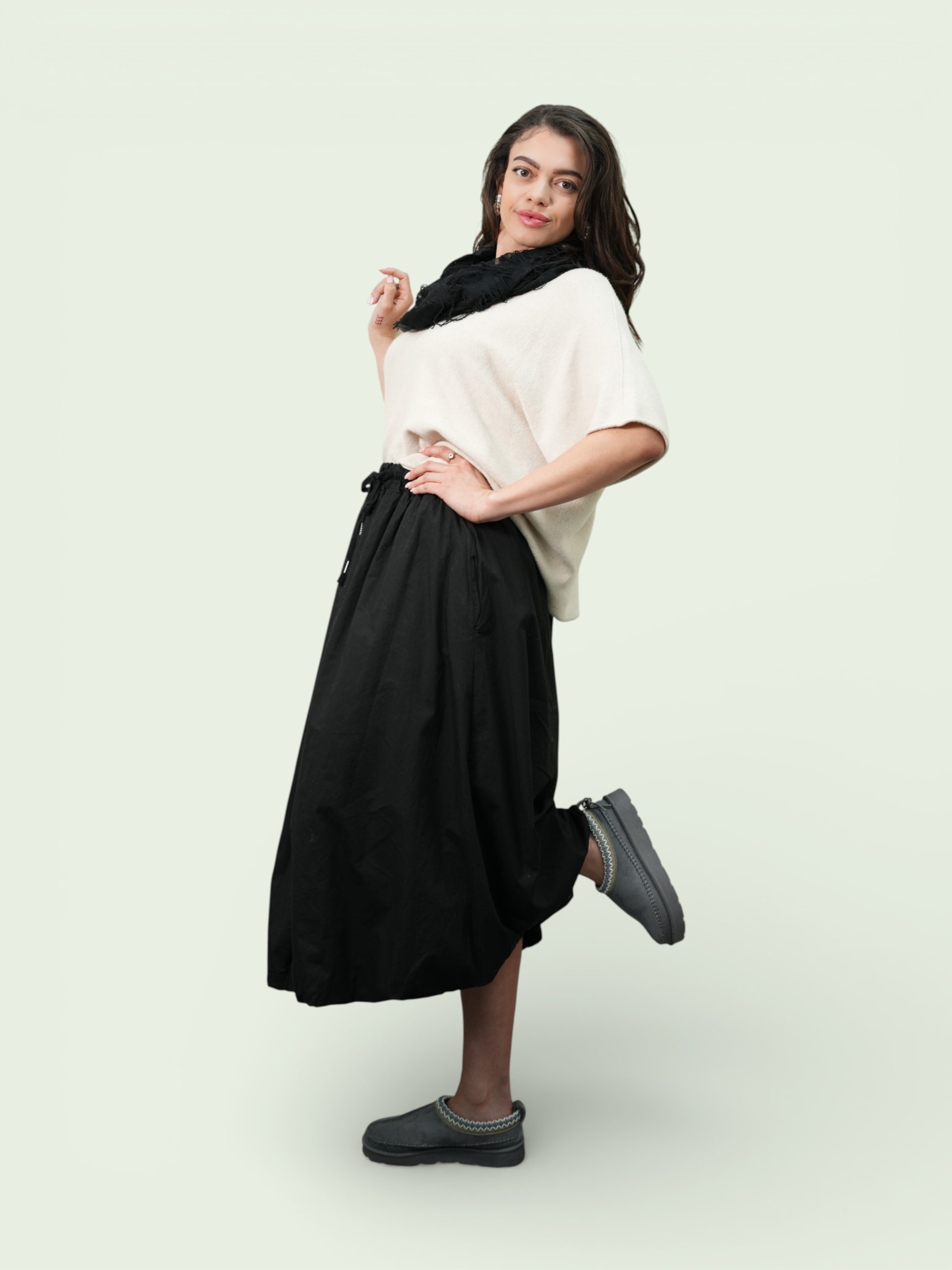 Brinie Soft cotton Poplin Puff Ball Skirt 12-16 - Image 4