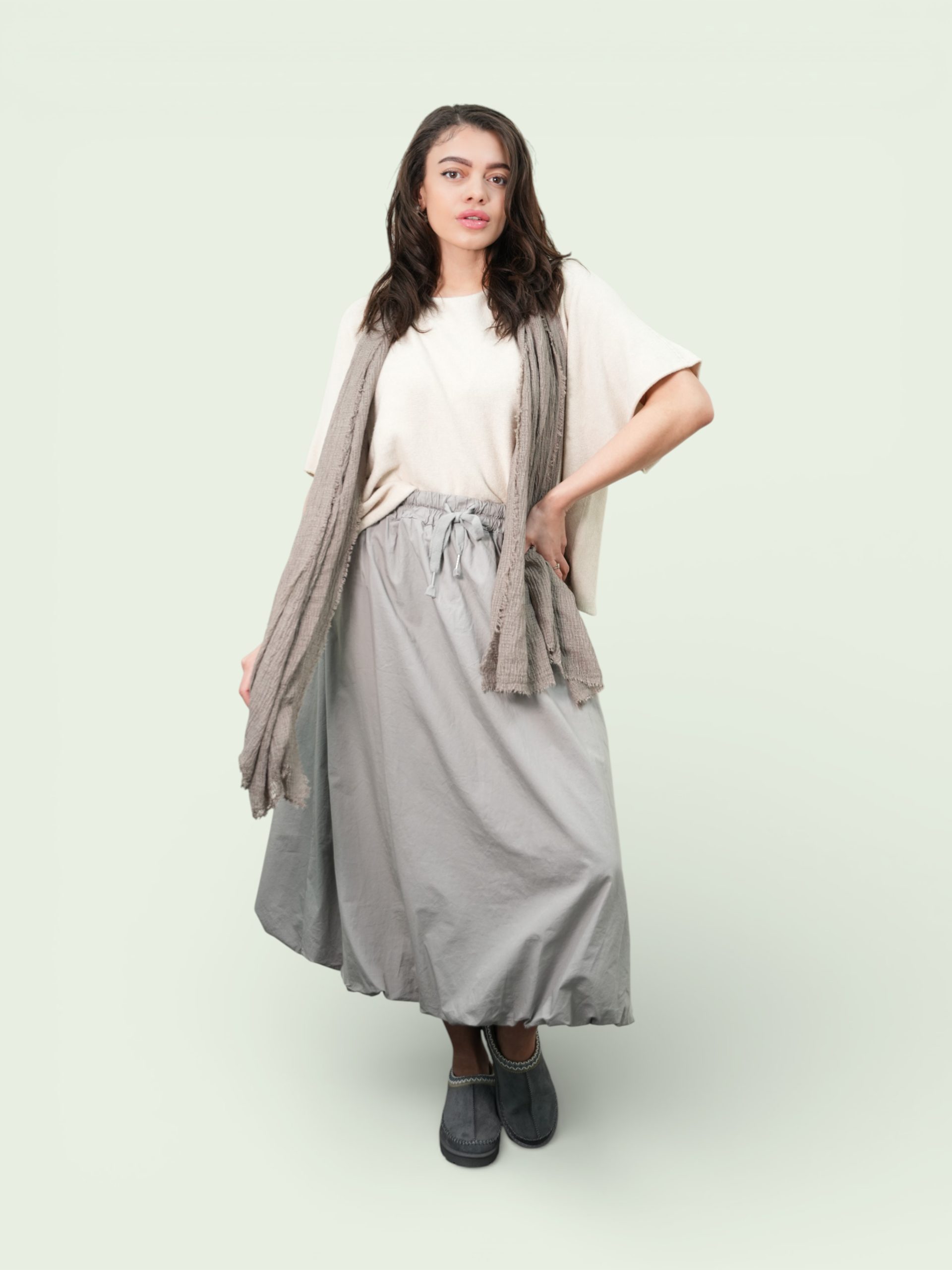 Brinie Soft cotton Poplin Puff Ball Skirt 12-16 - Image 8