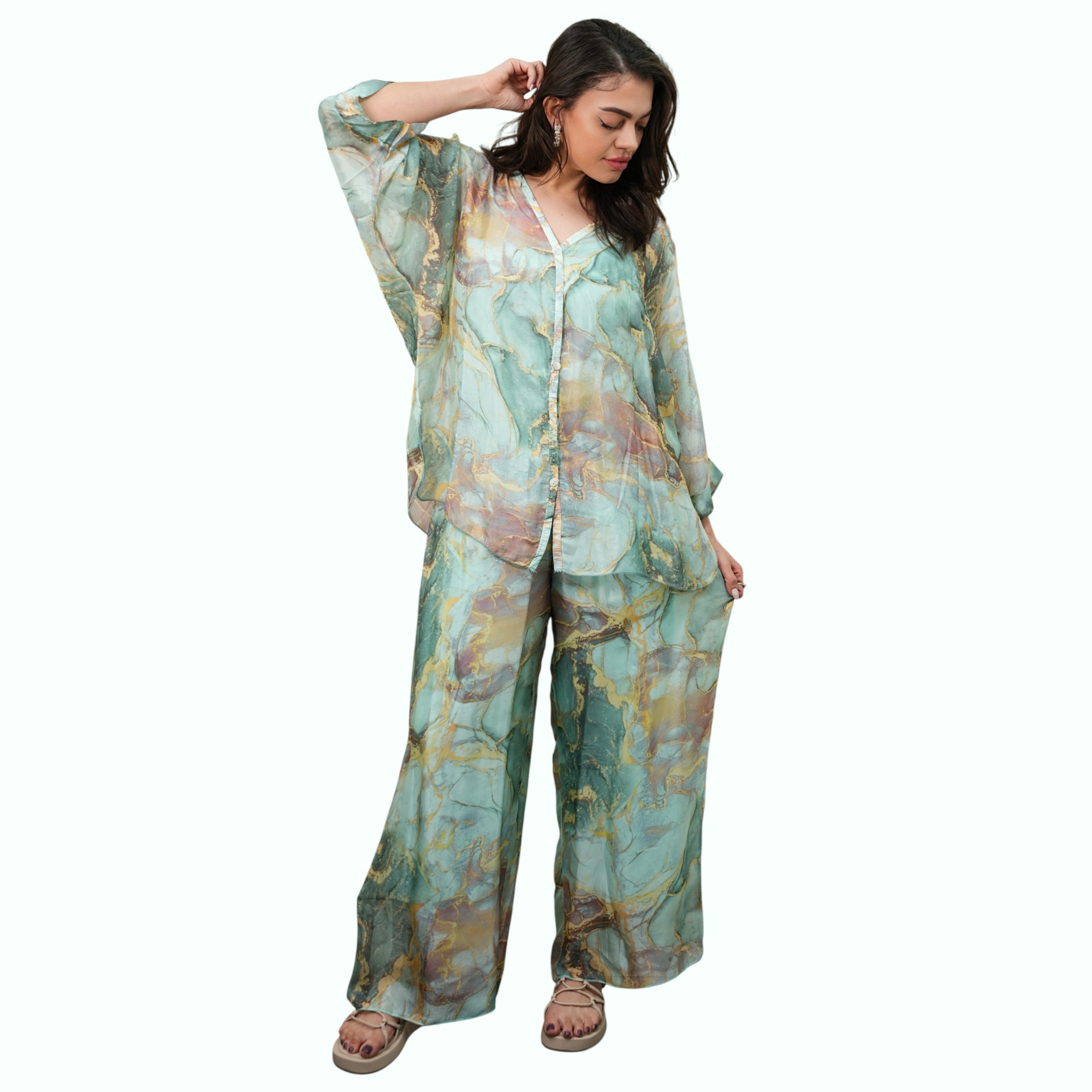 Manacor 2 piece silk mix set 14-20