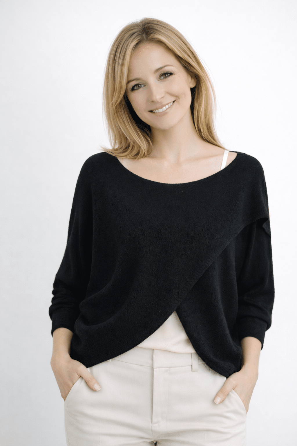 Electra Soft Knit Cross over Sweater 12-20 - Image 8