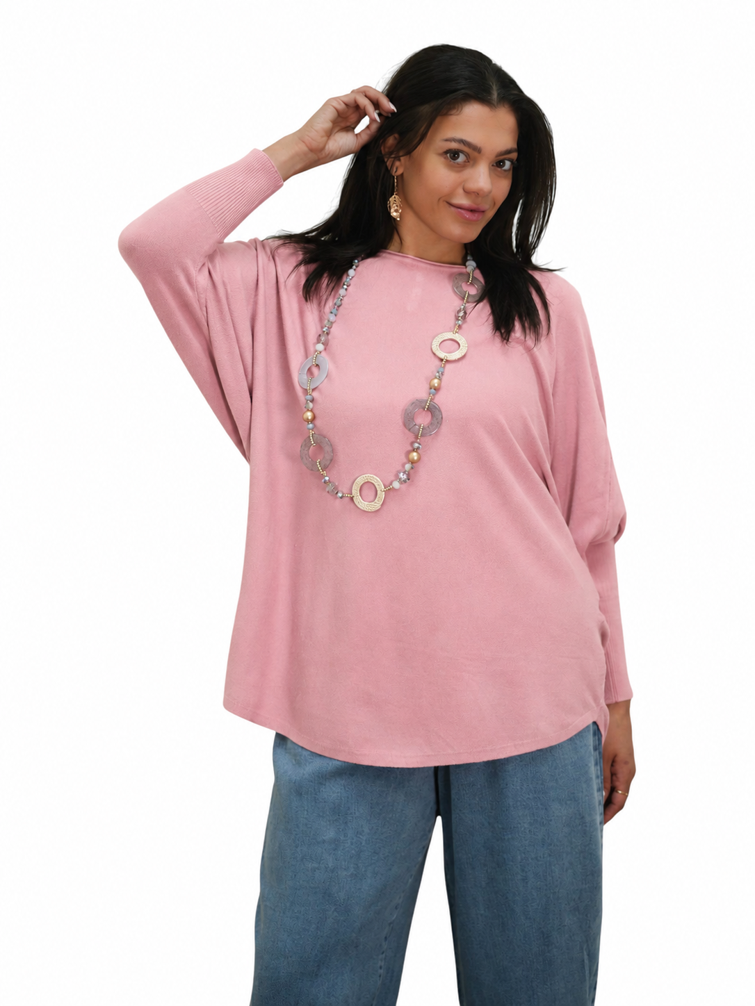 Milan Batwing Oversized Sweater size 14-22 - Image 16