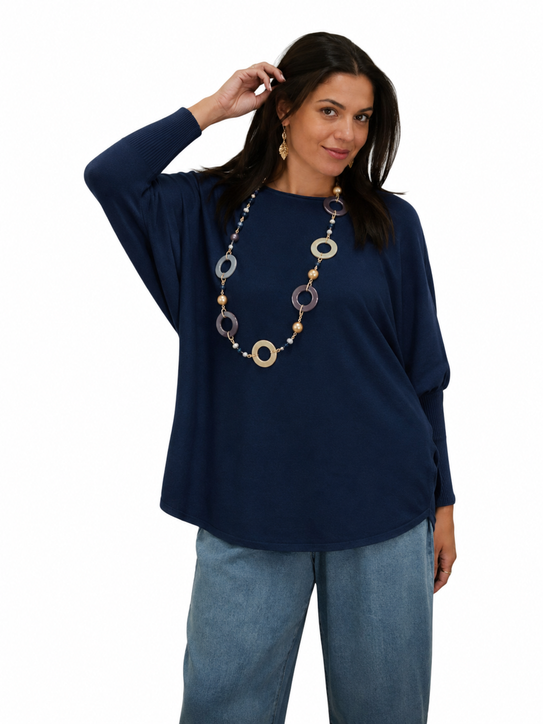 Milan Batwing Oversized Sweater size 14-22 - Image 17