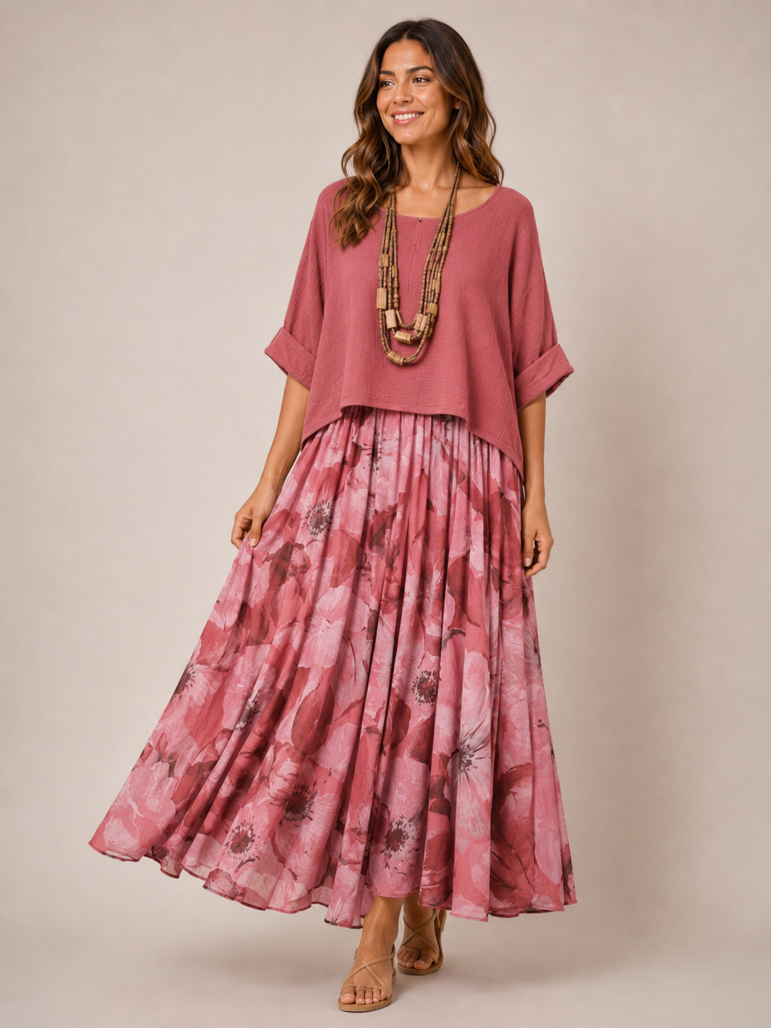 Evelyn 2 piece Layered Dress with Mesh Top Size 14/18 - Image 12