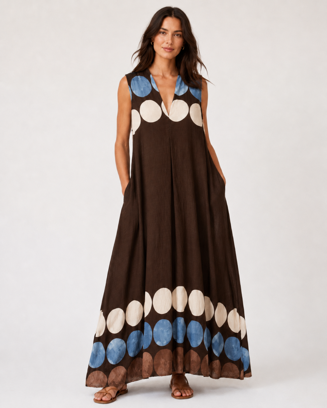 Caris A Line Summer Dress 12-16 - Image 3