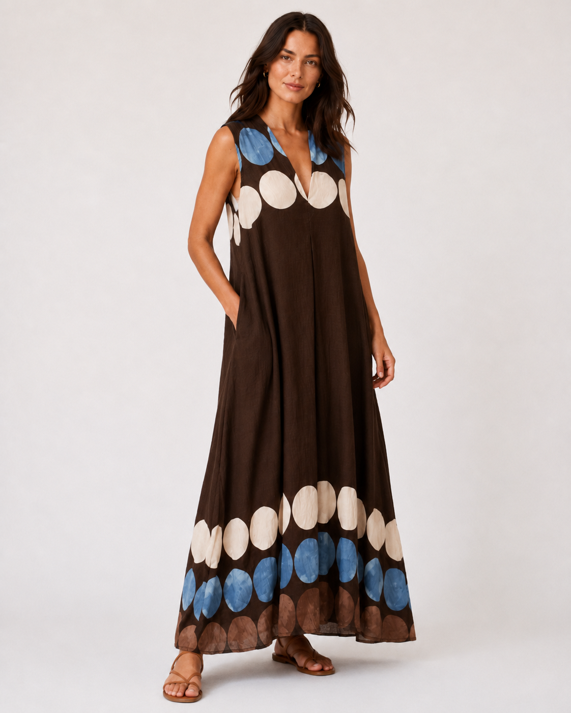 Caris A Line Summer Dress 12-16 - Image 2