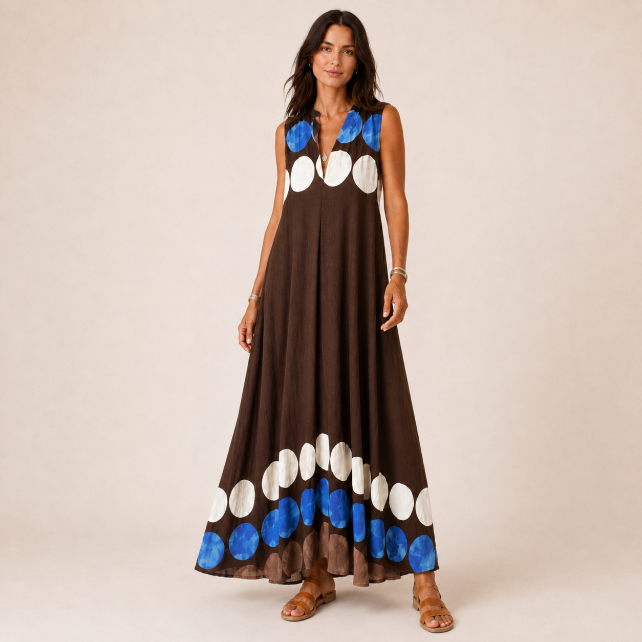 Caris A Line Summer Dress 12-16