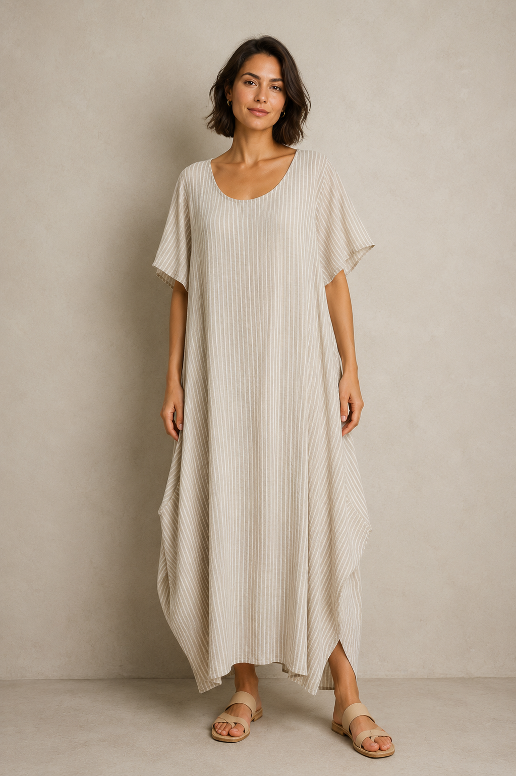 Luella Balloon Style Cotton Maxi Dress size 14-18 - Image 15