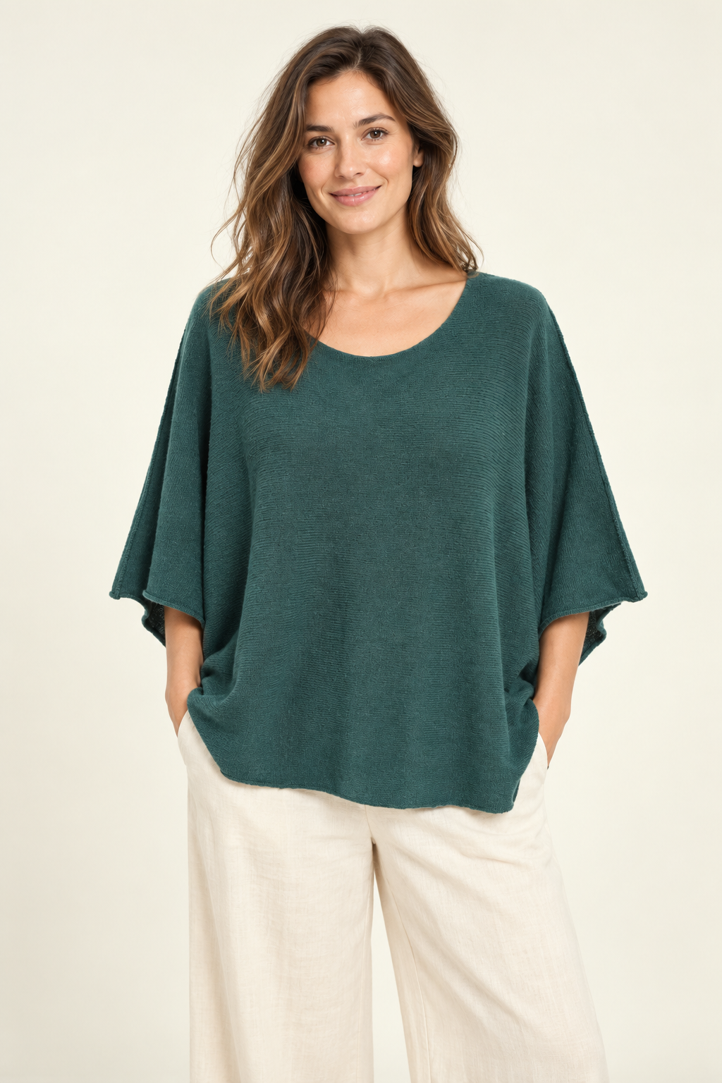 Pavalova Short Cropped Boxy Soft Knit Sweater size 12-20 - Image 3