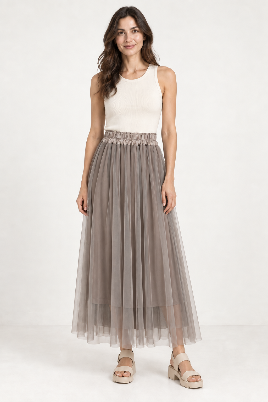 Arelis Soft Mesh Skirt Size 12-18 - Image 3